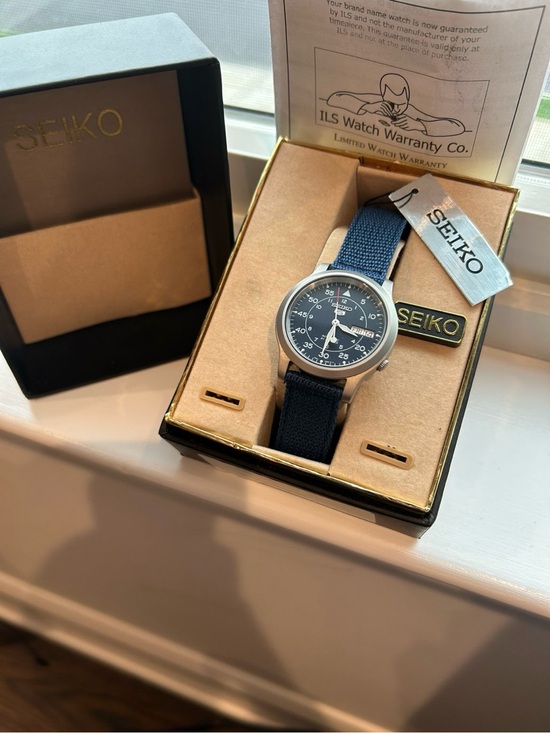 Seiko Other - Seiko 5 Automatic Military Style Men’s Watch SNK807K2 (Working)